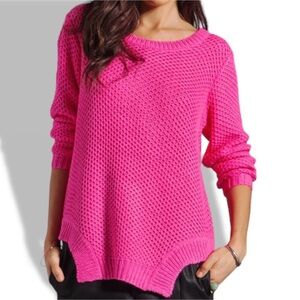 Stylestalker ‘Moon Base’ Sweater in “Vivid Pink” Size 2 ASO Eva Longoria